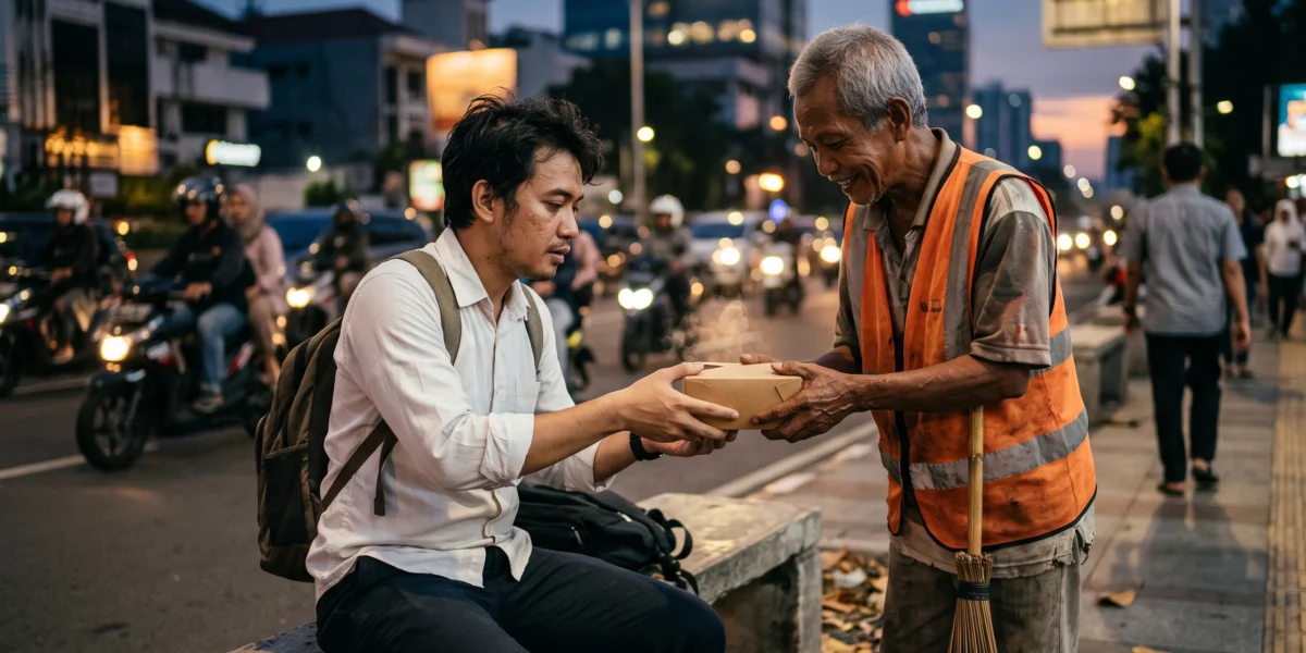 Kasih Nyata Melampaui Lelah dan Pesan Singkat