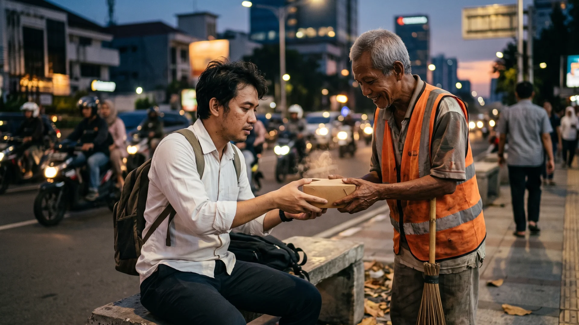 Kasih Nyata Melampaui Lelah dan Pesan Singkat