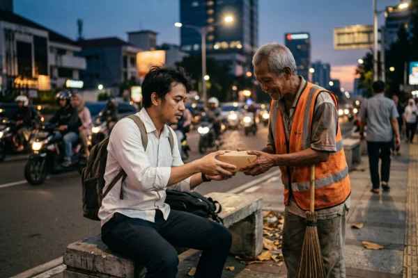 Kasih Nyata Melampaui Lelah dan Pesan Singkat